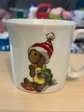 Vintage 1976 Suzy’s zoo Enesco Childs Mug with Turtle 064